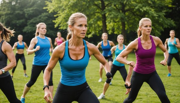 What are the advantages of UK outdoor fitness classes?